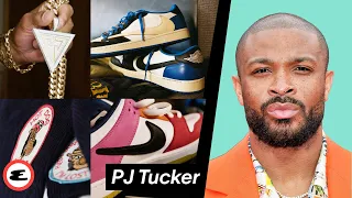 NBA’s PJ Tucker Shows Off His Air Jordan Sneakers and Designer Pieces | Curated | Esquire