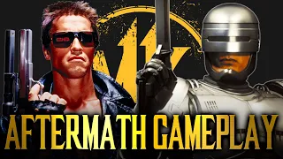 Mortal Kombat 11: Aftermath - Terminator VS Robocop! [Mortal Kombat 11 HD Gameplay 2160p 60fps]