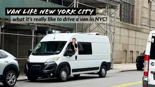 Van Life in New York City - The Morning Drive in NYC (RV Travel Edition)