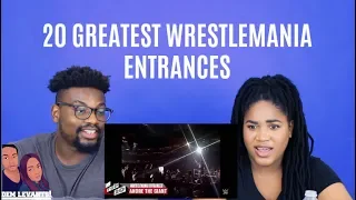 20 Greatest WrestleMania Entrances| REACTION