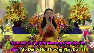 KINH CHÚ ĐẠI BI - Kim Linh (Có chữ to rõ cho phật tử hát theo dễ thuộc)