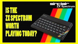 Is the Sinclair ZX Spectrum Worth Playing Today? - Review - Top Hat Gaming Man Ft Kim Justice