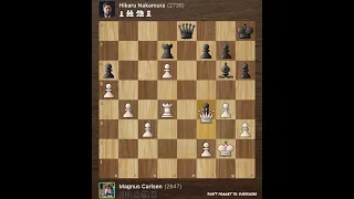 Magnus Carlsen vs Hikaru Nakamura • Chess Classic Knockout, 2021