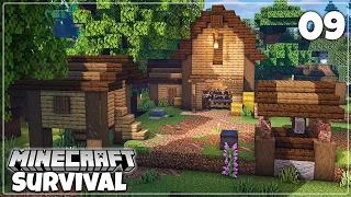 Cute Survival Farm Base - Minecraft 1.16 Let's Play