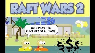Raft Wars 2 | Full Gameplay | Miniclip Games