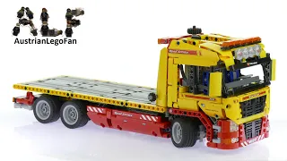 Lego Technic 8109 Flatbed Truck Speed Build - AustrianBrickFan