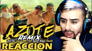 Azote Remix - Lolo OG Ft Callejero Fino, Salas, Alejo Isakk (REACCION)