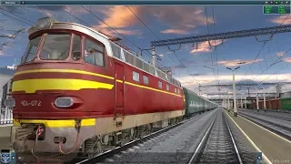 Trainz Simulator 12. Карта "Просторы России" Обкатка карты