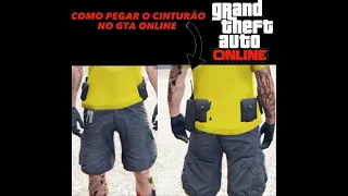 COMO PEGAR QUALQUER CINTURÃO NO GTA ONLINE