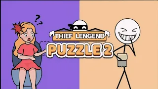 thief legend puzzle gameplay video and other Android iOS funny games #youtubegaming