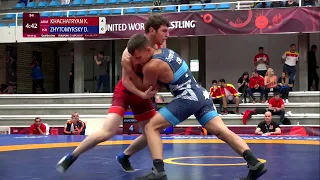 Qual. GR - 82 kg: K. KHACHATRYAN (ARM) v. D. ZHYTOMYRSKY (ISR)