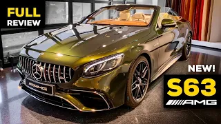 2020 Mercedes AMG S63 Cabriolet NEW FACELIFT $290,000 V8 FULL Review Interior 4MATIC+