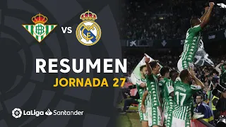 Highlights Real Betis vs Real Madrid (2-1)