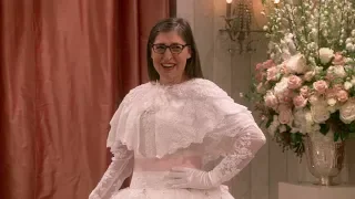 Amy finds her wedding dress - The Big Bang Theory