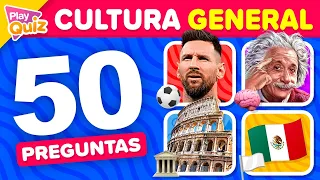 Adivina 50 Preguntas de Cultura General 🧠📚🤓 ¿Qué tan culto eres? - PlayQuiz Trivia