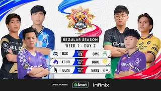 🔴LIVE | MPL PH S13 | FILIPINO-Week1 Day 2