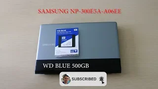 SAMSUNG NP300E5A Upgrade and cleanup