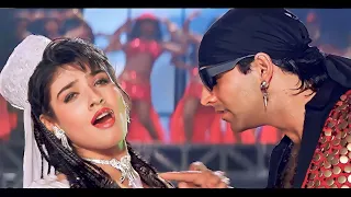 Tu Cheez Badi Hai Mast Mast 4K -  Akshay Kumar, Raveena Tandon | Udit Narayan | 90s Songs | Mohra