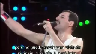 Queen I want to break free (Subtitulada) (Live At Wembley Stadium 86)