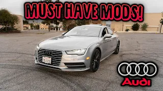 5 Mods You MUST Do To Your Audi!! (Audi A7)