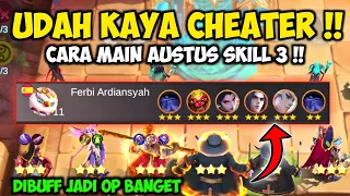 UDAH KAYA CHEATER !! 5 HERO LEGEND B3 CARA MAIN COMMANDER AUSTUS SKILL 3 !! DIBUFF JADI OP BANGET !!