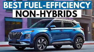 7 Non-Hybrid SUVs With The Best Fuel Efficiency