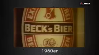 Becks Bier Werbung von 1959-2012