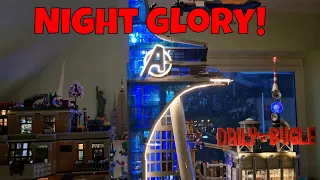 Exciting Update: Avengers Tower In Lego City Now with Lights Up!
