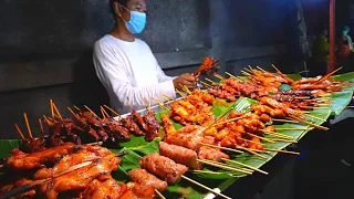 Night Street Food PARADISE: Phetchaburi soi 5 🇹🇭 Bangkok Food Tour