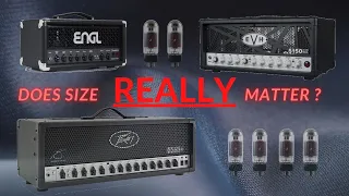 Are MORE WATTS better? ENGL 25 watt, EVH 5150 III 50 watt and PEAVEY 6505 PLUS 120 watt