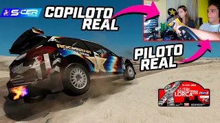 primer SHAKEDOWN del SCER virtual 2021 con mi COPILOTO REAL - Rally de Tierras altas de Lorca