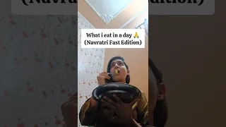 What I Eat in a Day Navratri Fast Special | Navratri Edition | Fasting Day #shorts #whatieatinaday