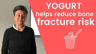 Yogurt helps reduce bone fracture risk