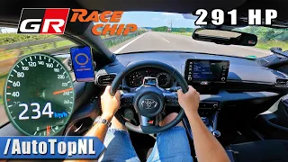 Toyota GR Yaris @RaceChipChiptuning 291HP on AUTOBAHN [NO SPEED LIMIT] by AutoTopNL