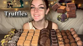 CHOCOLATE TRUFFLES MUKBANG! (Vegan) (No Talking)