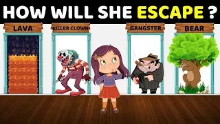 3 RIDDLES ON ESCAPE YOU HAVE TO SOLVE TO STAY ALIVE | Can You Solve It? | Escape Room Riddles