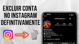 Como Excluir Conta do Instagram Definitivamente no iPhone iOS e Android em 2023