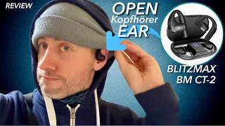 Überraschend gute Open Ear Kopfhörer -  Blitzmax BM CT2 im Test Review - Ich würde überrascht !!