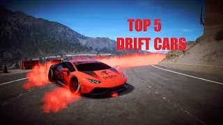 Need For Speed Payback - Top 5 Best Drift Cars