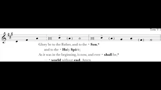 Psalm Tone V 1