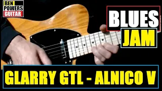 Blues Jam // Alnico V Pickups // Upgraded Glarry GTL Tele Style Guitar