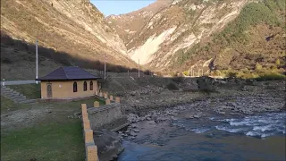 Река Аргун около села Чинах | октябрь 2019, туризм в Чечне