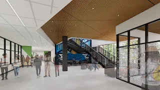 New Interior Renderings of Beaverton High School