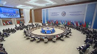 Заседание лидеров стран–участниц Саммита ШОС