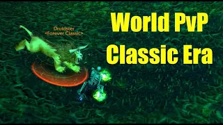 Rival druid spotted in Moonglade - Morphious VS Druidster - World PvP - Classic Era-  w/ Commentary