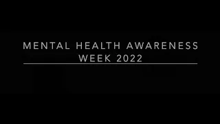 Let's Talk TODAY Mental Health Awareness Week 2022