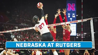 Nebraska at Rutgers | Big Ten Volleyball | Nov. 5, 2023 | B1G+ Encore