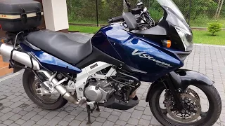 Suzuki DL 1000 V-Strom, 2002 year sound of engine