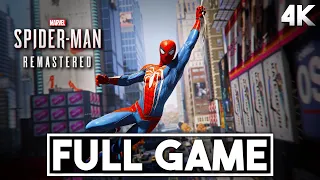 SPIDER-MAN REMASTERED & ALL DLC Gameplay Walkthrough FULL GAME (4K 60FPS) - No Commentary