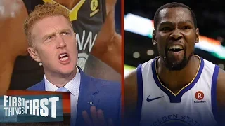 Brian Scalabrine rips Kevin Durant for his off-court drama, fake Tweets | NBA | FIRST THINGS FIRST